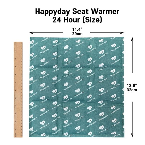 Happyday Seat Warmer 24-hour Longlasting Air Activated Heat Pack (5-pack) - Image 4